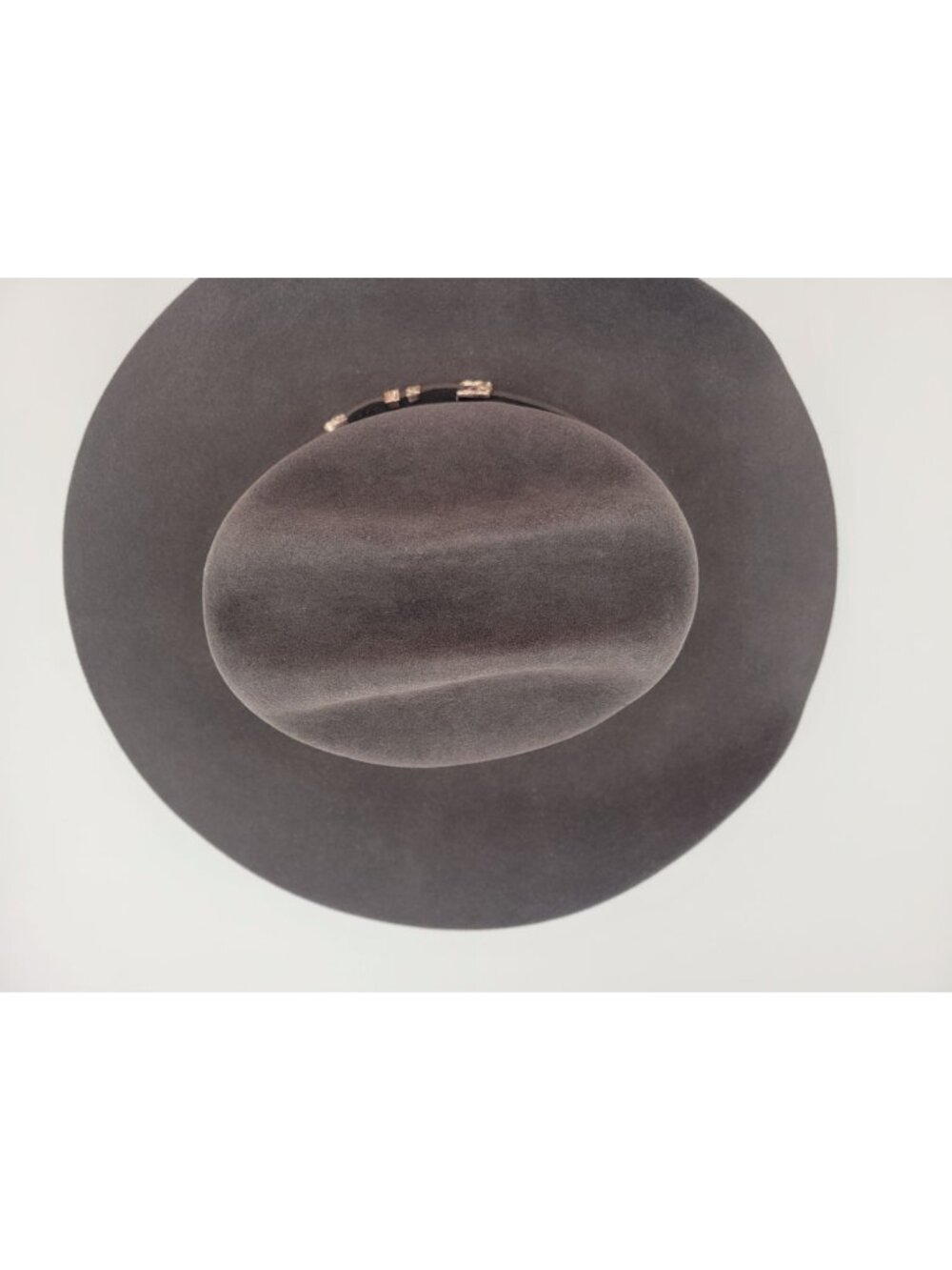 George Strait Stetson Logan 7 1/8 Western Cowboy Hat Wool Felt Long Oval 25 Char - Picture 5 of 10